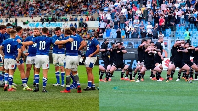 La carica dell'Haka, il cuore di Garbisi: spettacolo tra Italia e All Blacks