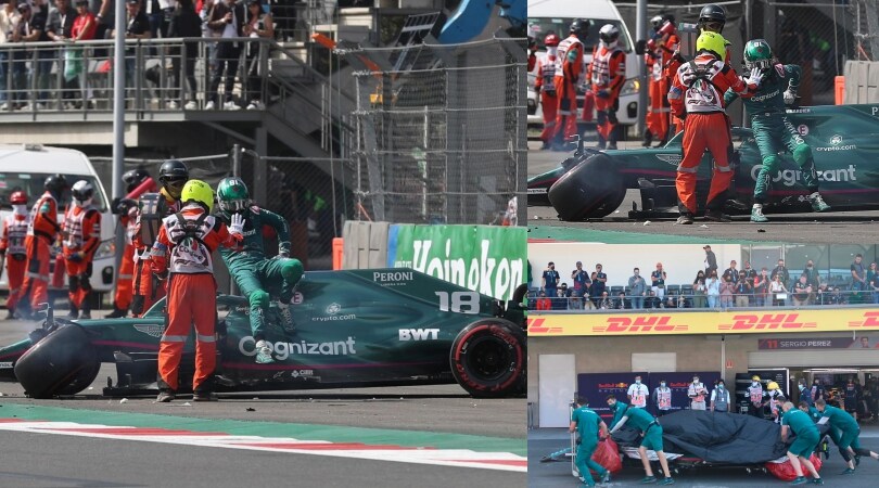 Qualifiche GP Messico: incidente terribile per Stroll, va a 12G contro le barriere