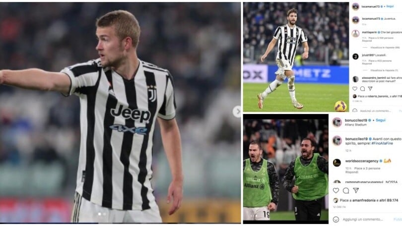 Juve, festa sui social per la vittoria contro la Fiorentina