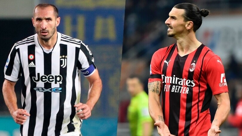 Serie A, da Chiellini a Ibrahimovic: la top 11 dei più anziani schierati