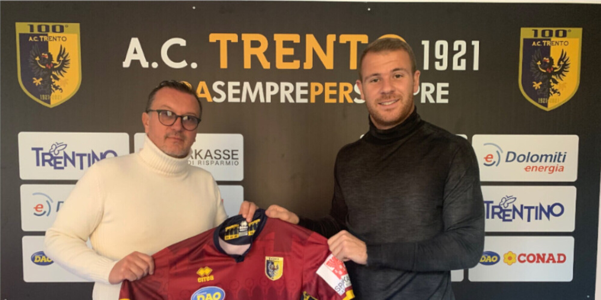 Calciomercato Serie C,  il Trento ufficializza Marchegiani jr