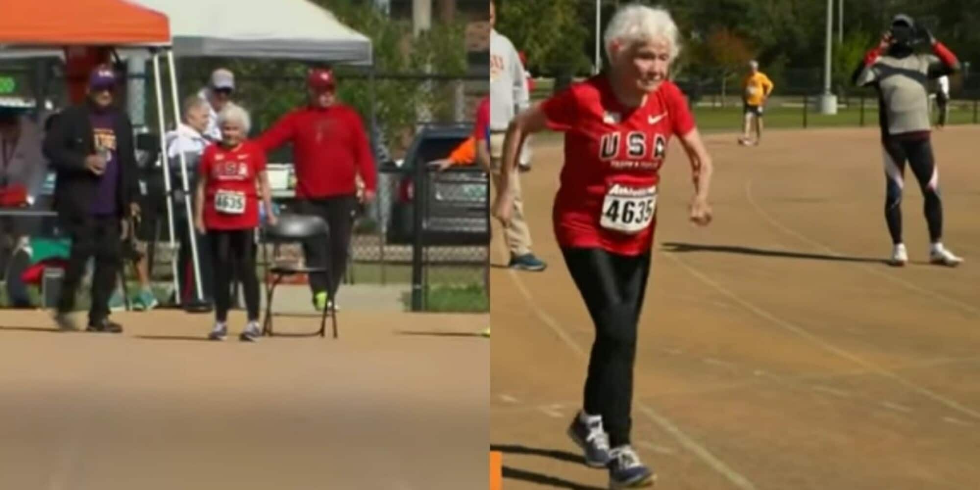Record pazzesco in Usa: corre i 100 metri a 105 anni!