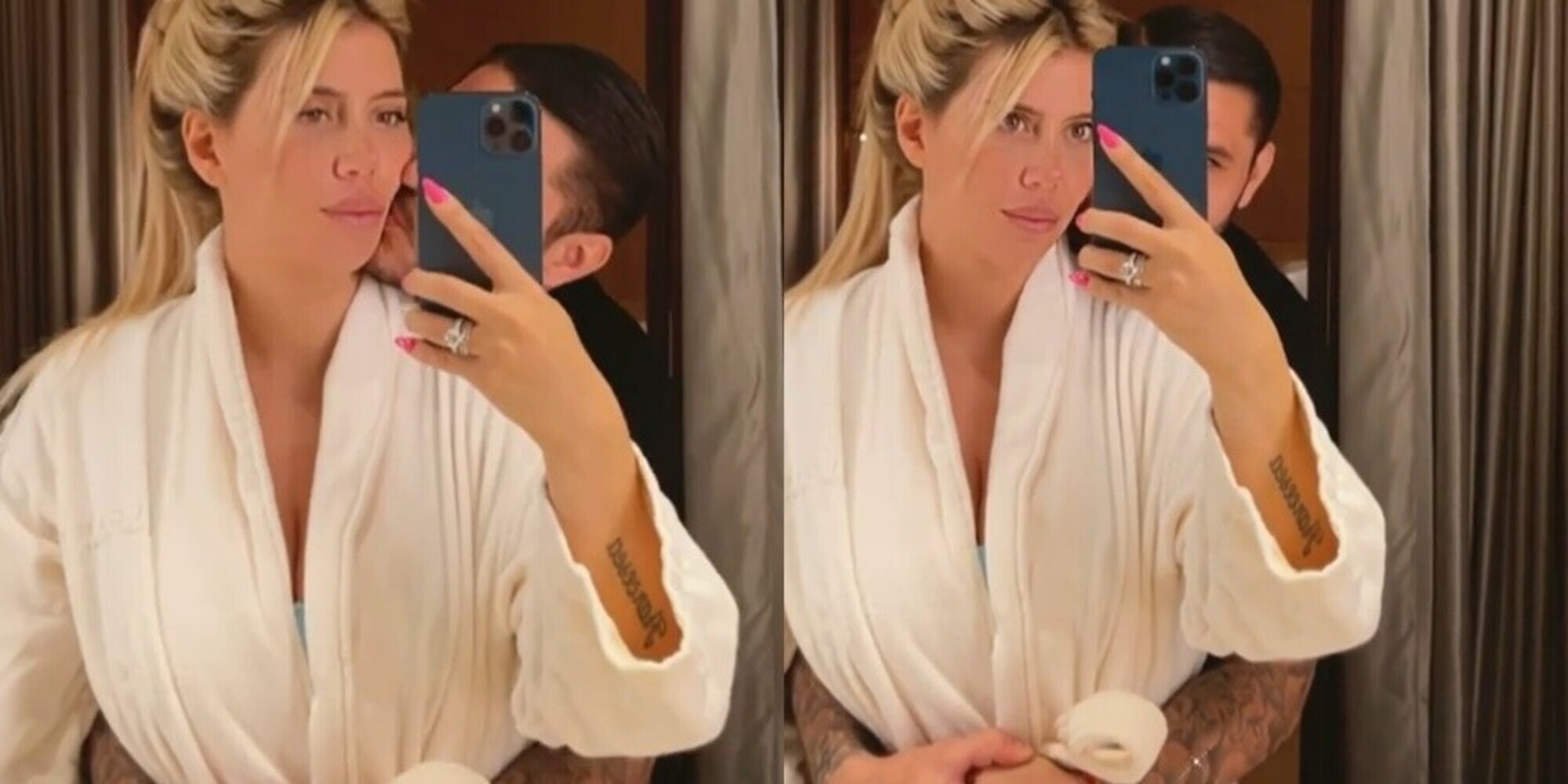 Icardi e Wanda Nara, che passione a Dubai: "Con tanto amore"