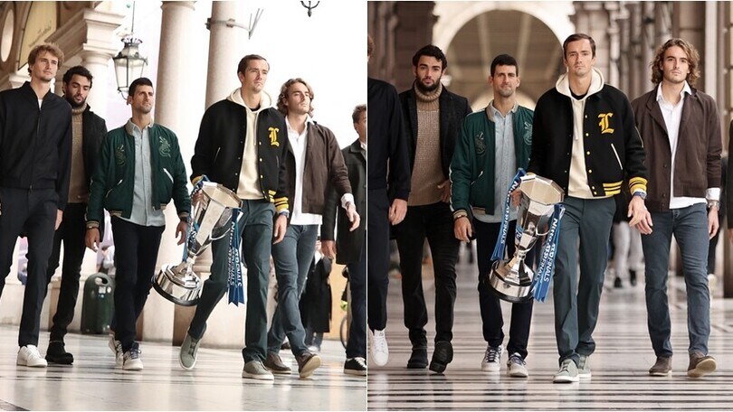 Da Berrettini a Djokovic: tutti i tennisti a Torino per le ATP Finals