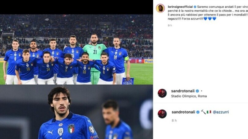 Italia-Svizzera, azzurri uniti: "Ora battiamo l'Irlanda del Nord"