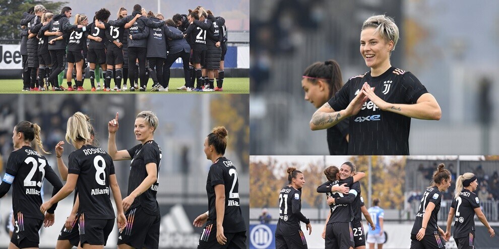 La Juve Women dà spettacolo: che pokerissimo alla Lazio