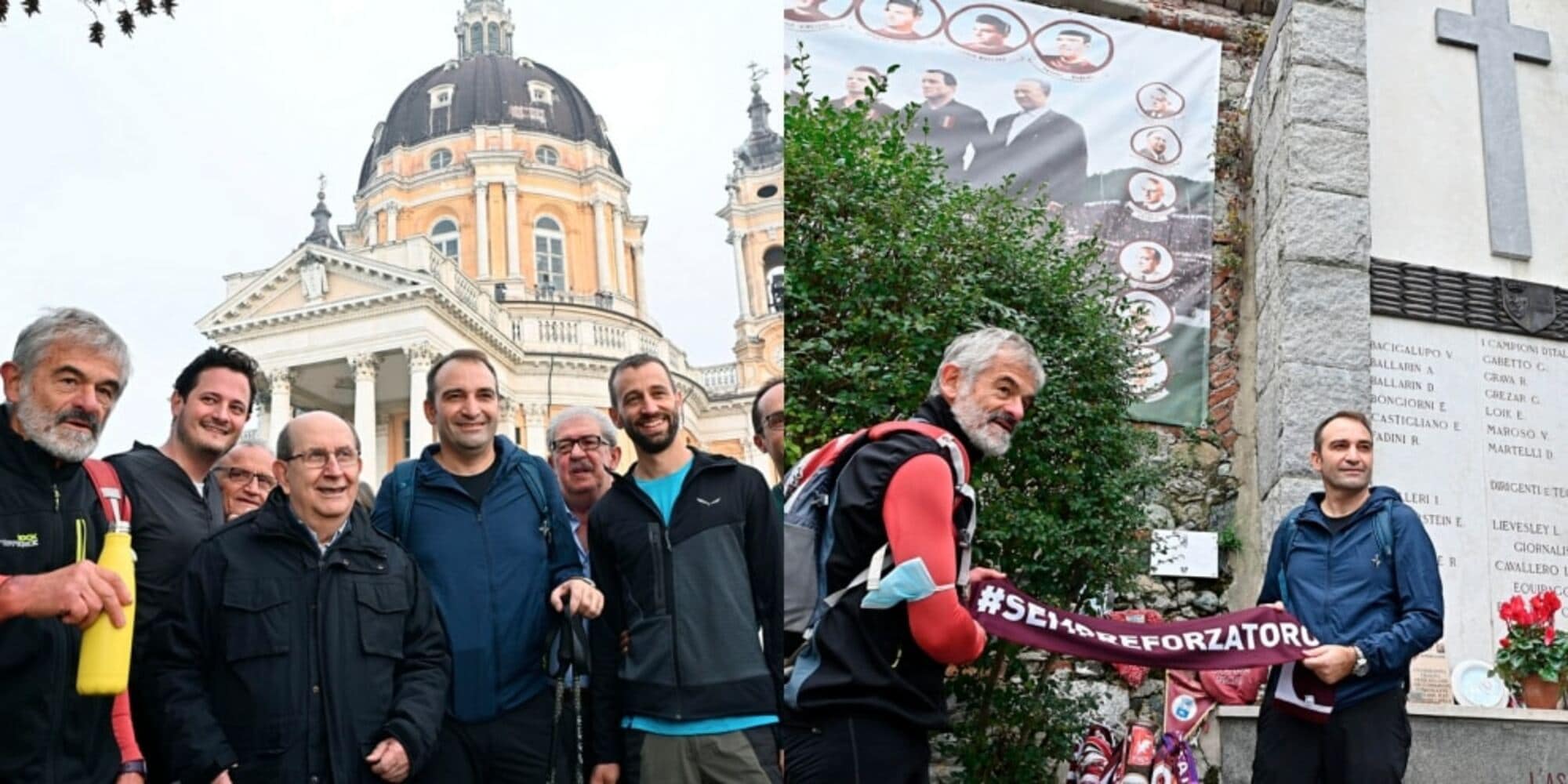 Il sindaco di Torino Lo Russo a Superga al fianco del granata Chiamparino