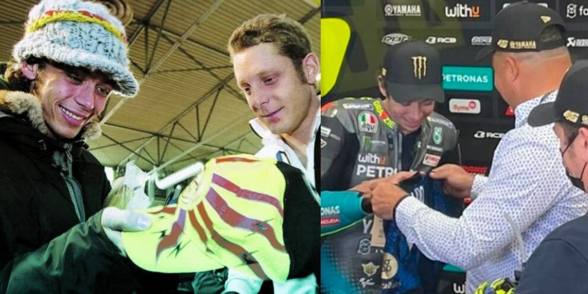 Da Lapo a Ronaldo, Valentino Rossi celebrato dal mondo dello sport