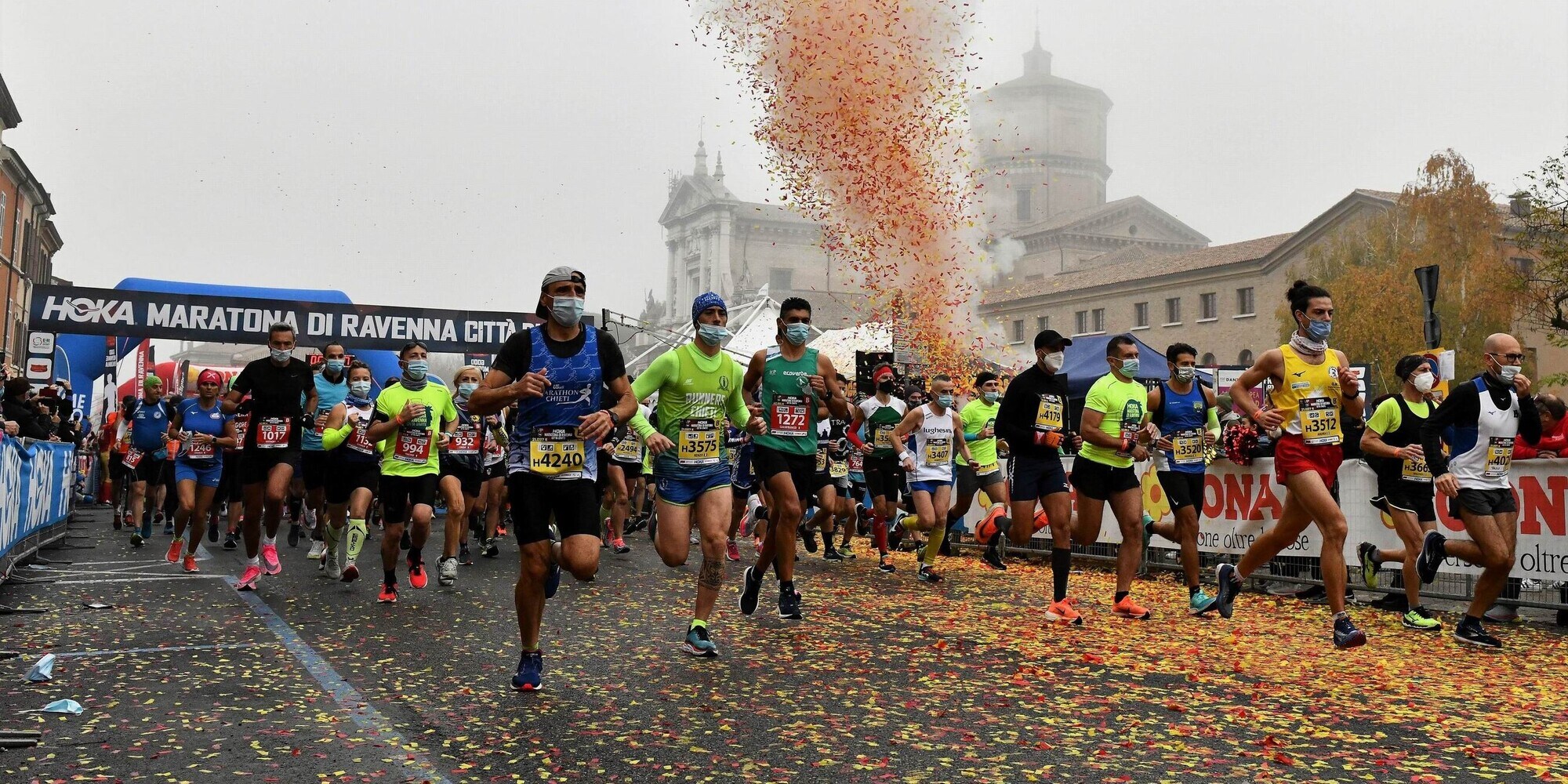 E' ripartita anche la Hoka Maratona di Ravenna