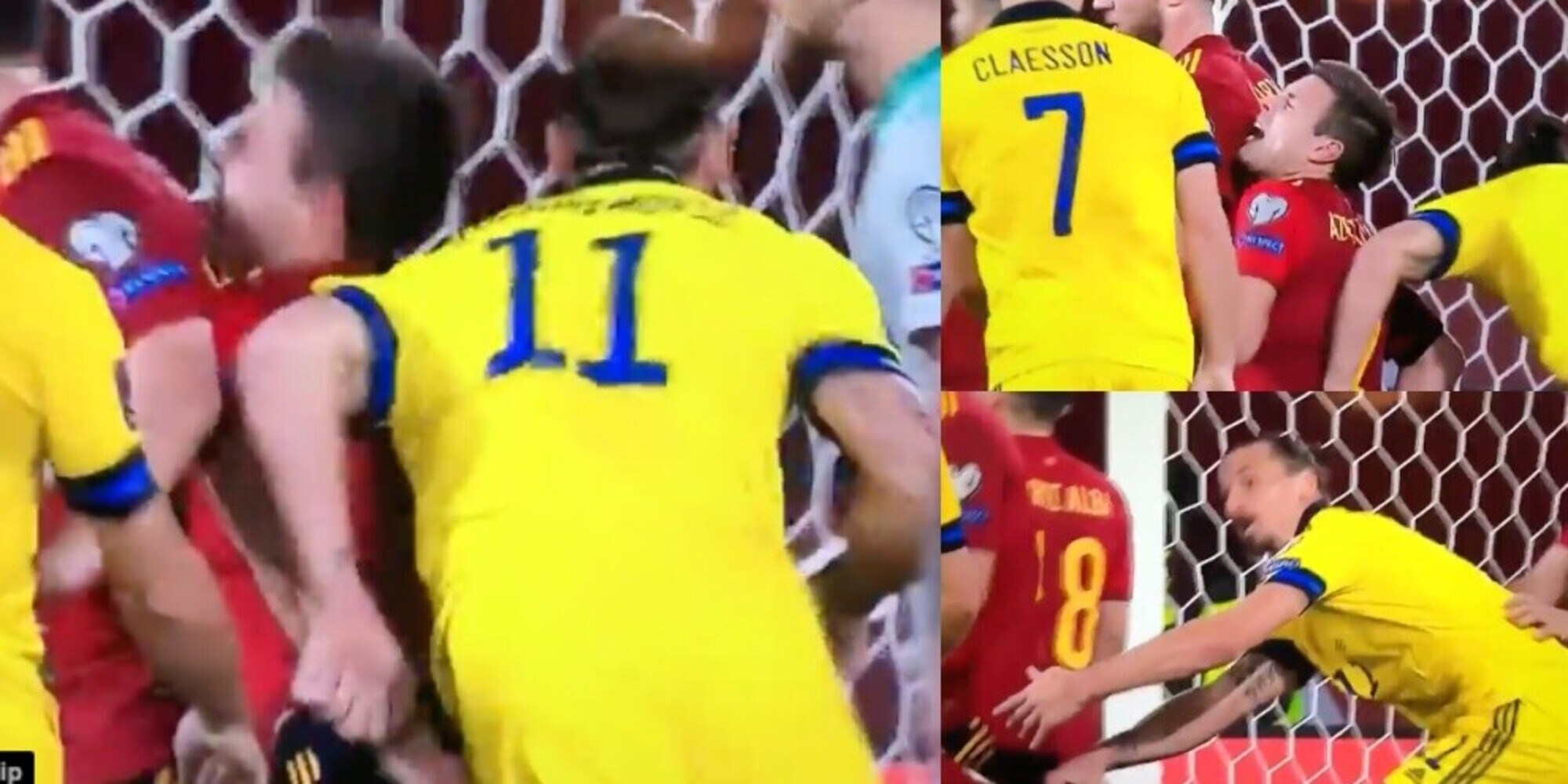 Ibrahimovic stende Azpilicueta: graziato da arbitro e Var