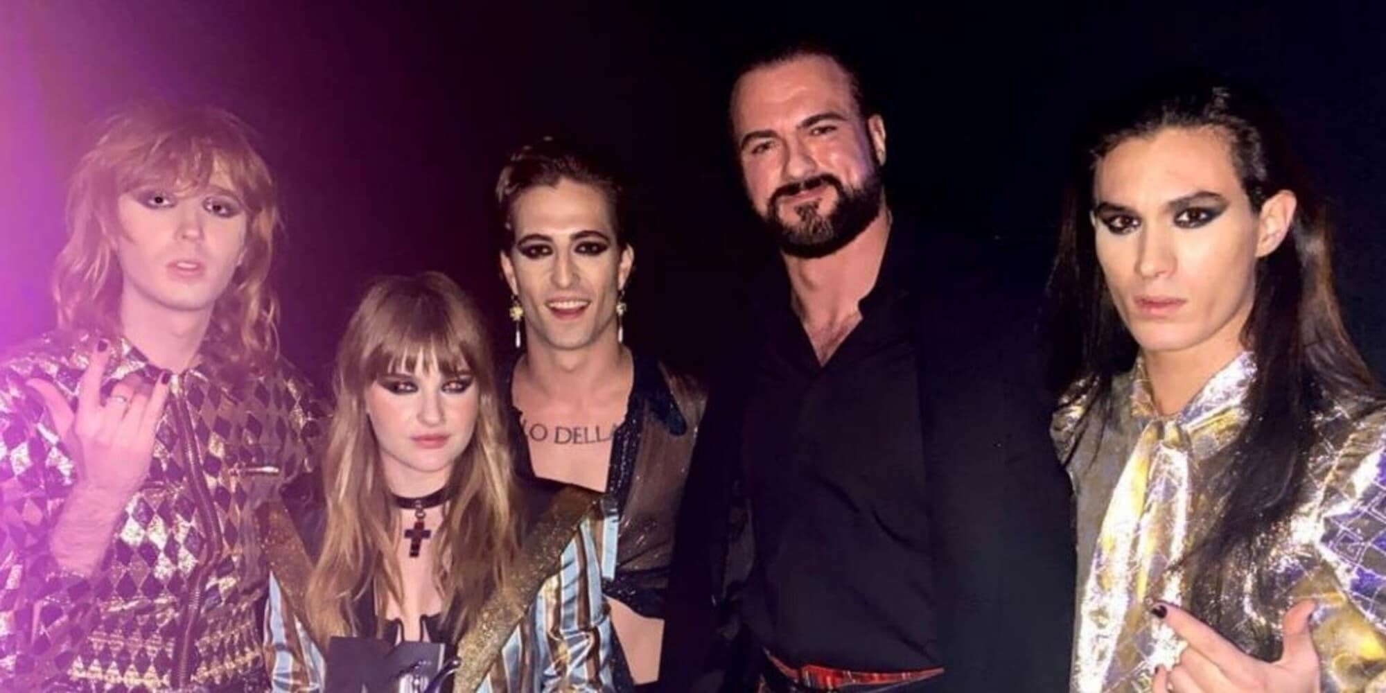WWE, Maneskin premiati da Drew McIntyre: "Siete il miglior rock"