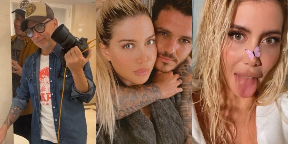Wanda, il dietro le quinte dello shooting: ma Icardi la distrae...