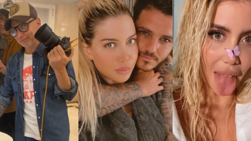 Wanda, il dietro le quinte dello shooting: ma Icardi la distrae...