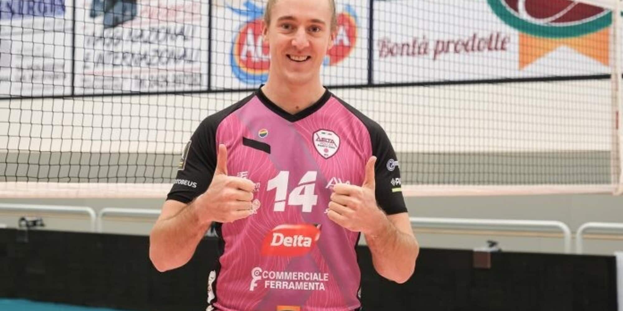 Trent O’Dea nuovo centrale di Porto Viro