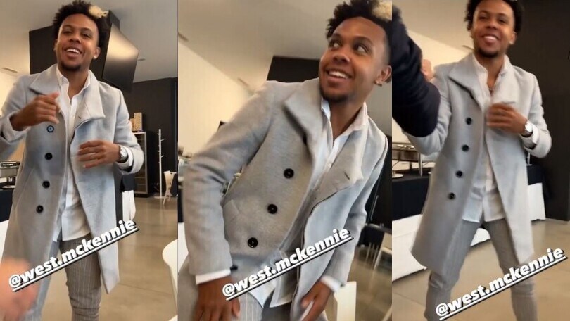 McKennie e Kean, l'outfit scatena un siparietto social