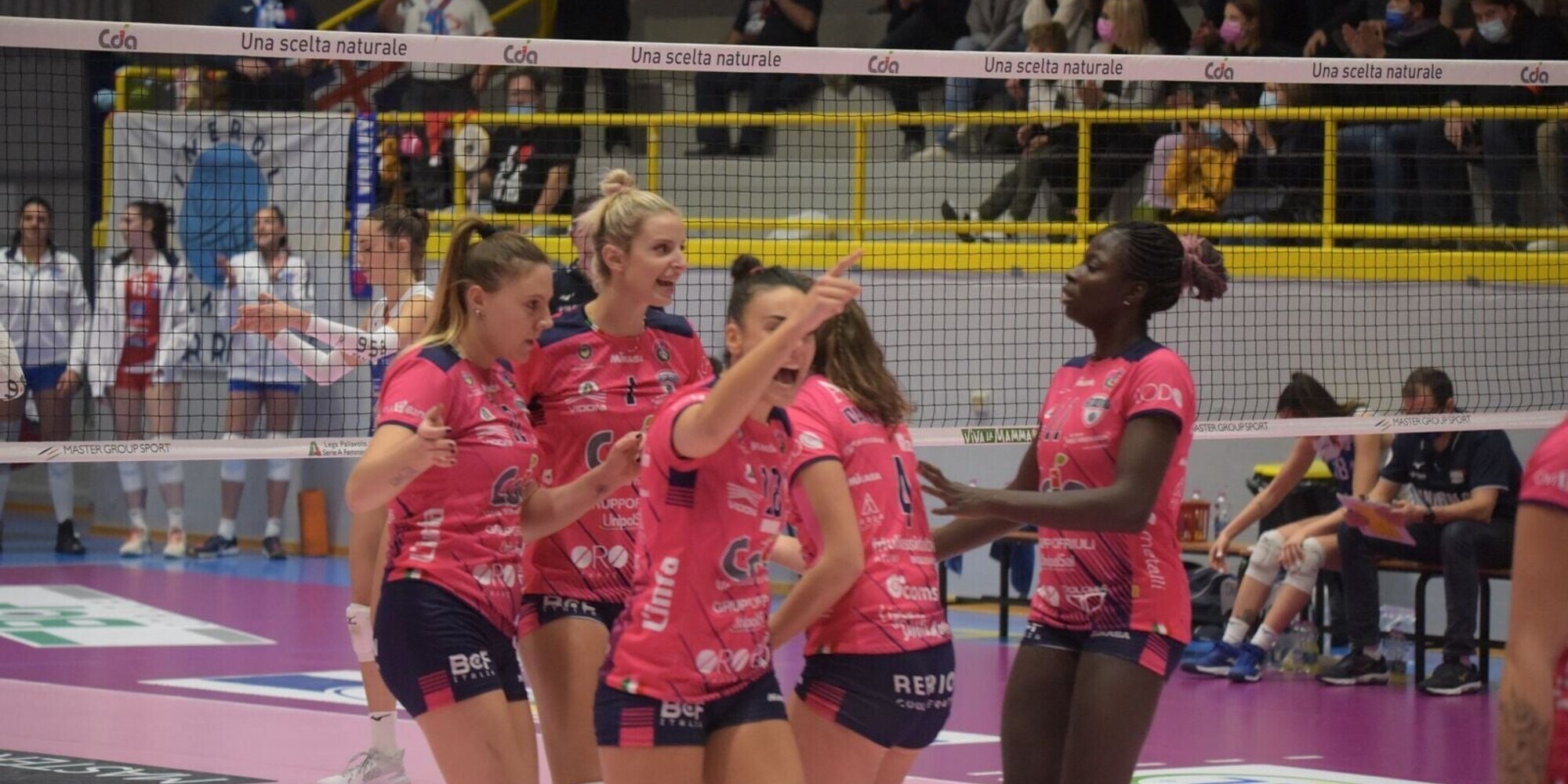 La Omag fugge, nel Girone B quattro squadre in un punto