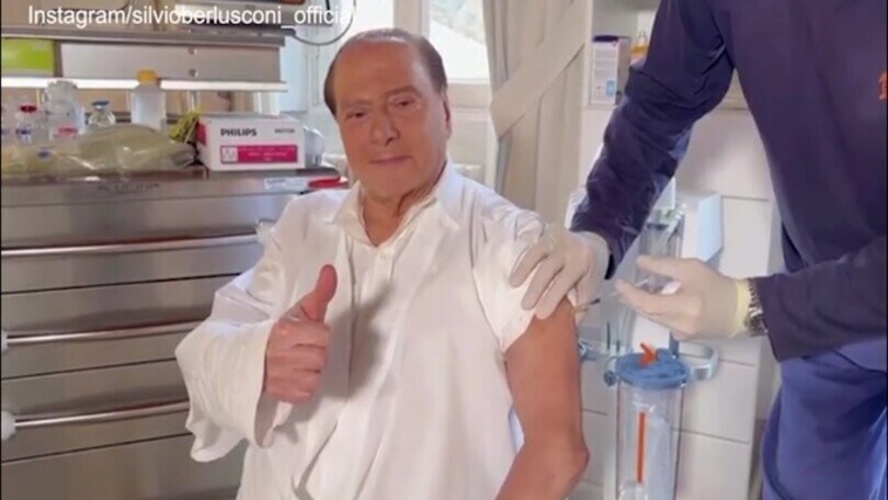 Covid.19, Berlusconi riceve la terza dose del vaccino