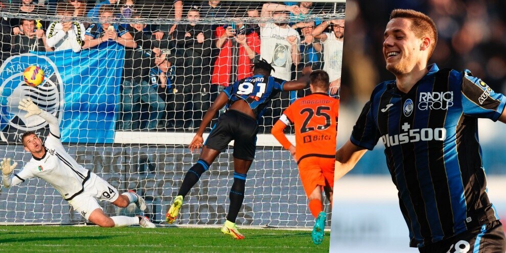 Atalanta, che cinquina allo Spezia: Zapata ripete il rigore