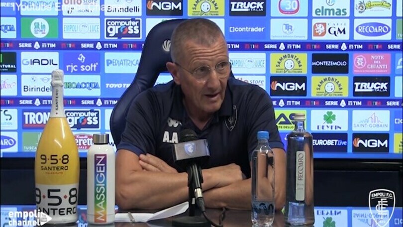 Andreazzoli: "In Serie A ci sono sempre esami da affrontare"