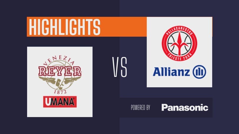 Umana Reyer Venezia - Allianz Pallacanestro Trieste 84-77