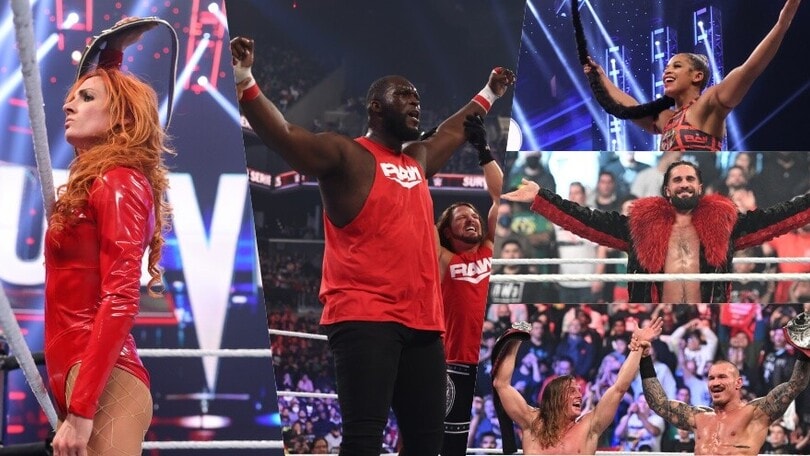 WWE Survivor Series si tinge di rosso! Raw batte SmackDown 5-2