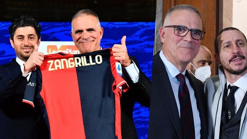 Genoa, Zangrillo nuovo presidente: alla presentazione anche Luca Bizzarri