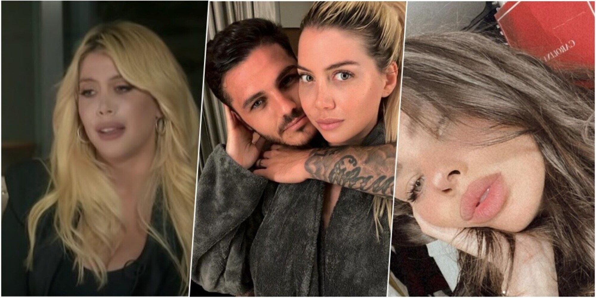 Wanda Nara parla in tv: “Ecco come ho scoperto il tradimento”