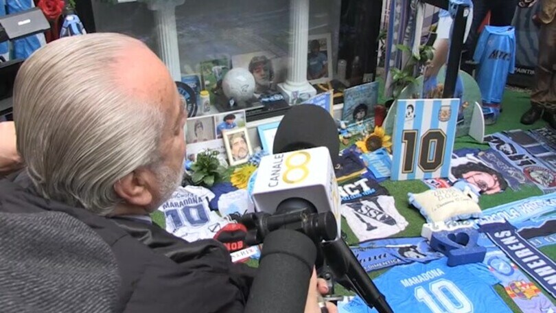 De Laurentiis su Maradona: "Lui è il Pibe de Oro e sempre lo rimarrà"