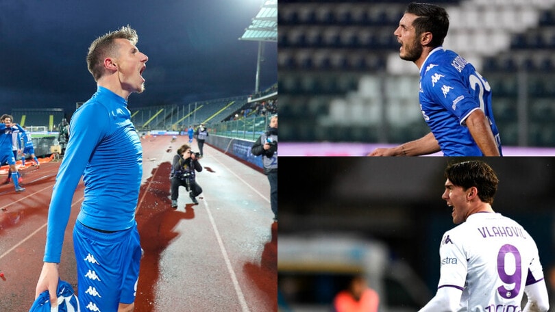 Super rimonta dell'Empoli nel derby. Alla Fiorentina non basta Vlahovic