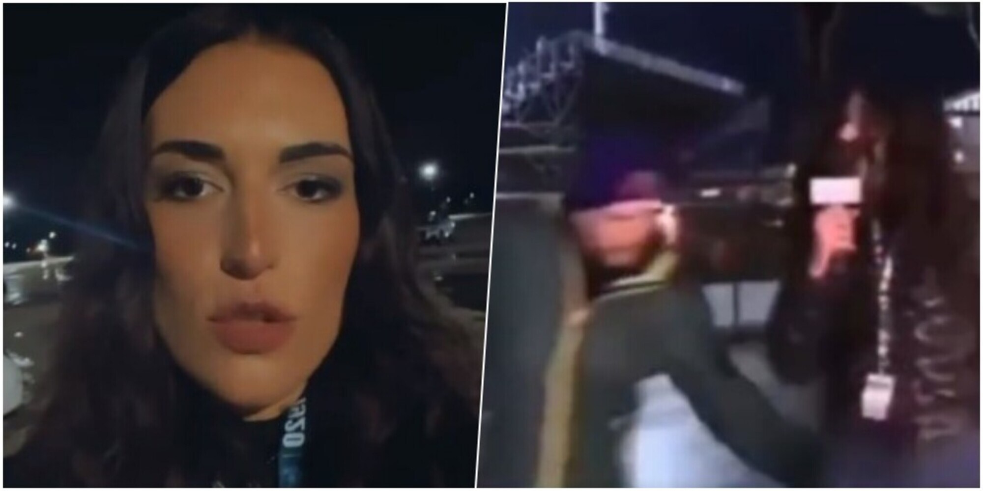 Incredibile a Empoli, giornalista molestata in diretta televisiva