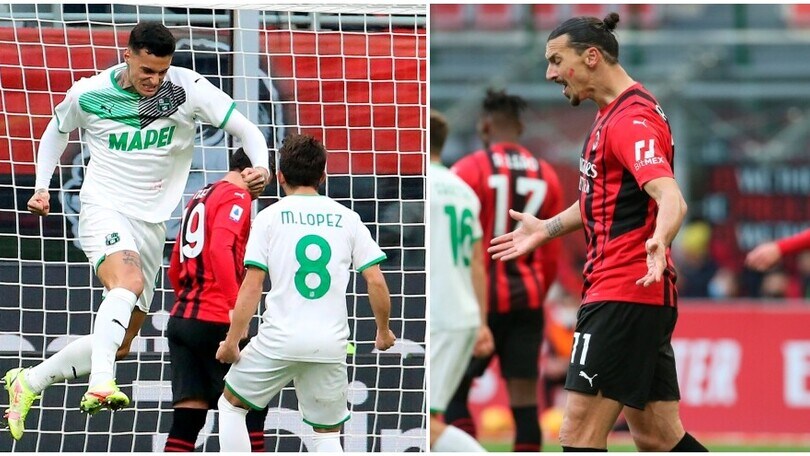 E' Scamacca il vero "Diavolo": Sassuolo, tris al Milan