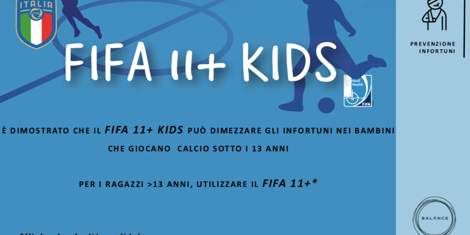 Giovani calciatori, preparazione su misura