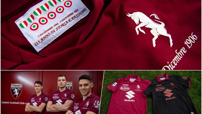 Torino, la maglia dei 115 anni: Lukic, Buongiorno e Brekalo modelli