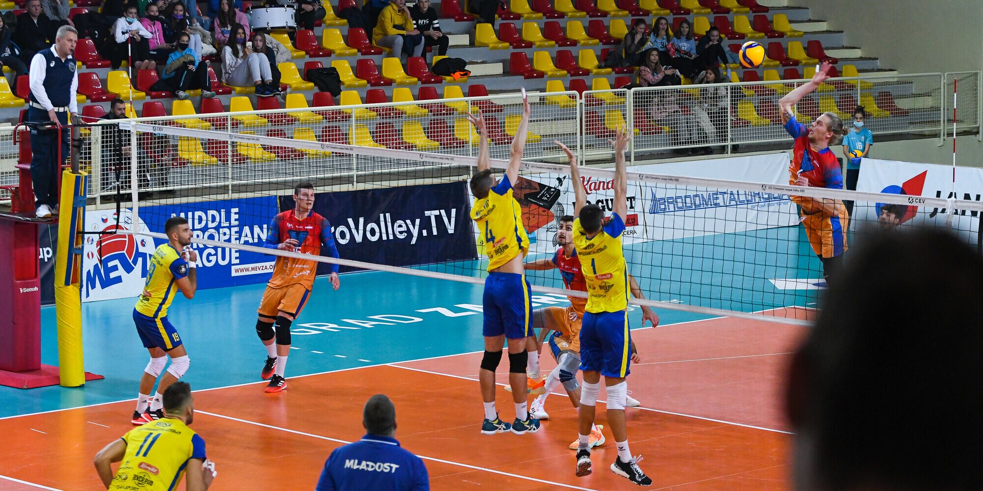 Cev Cup: Monza vittoria in quattro set a Zagabria
