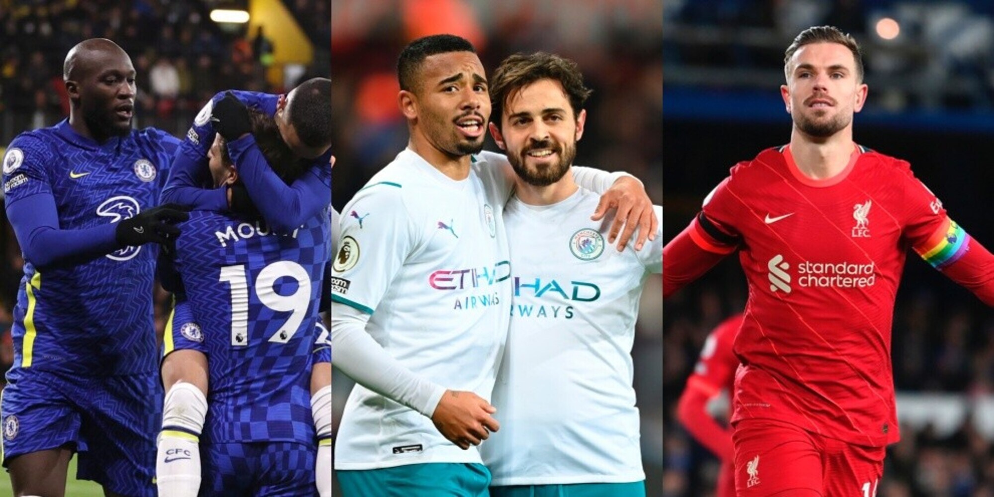 Chelsea, City e Liverpool, show totale: ko Ranieri e Benitez