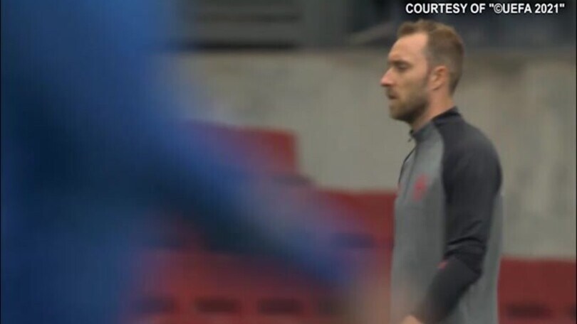 Inter, buona notizie per Eriksen: allenamento con l'Odense