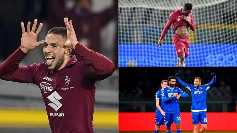 Singo tradisce il Torino: l'Empoli rimonta le reti di Pjaca e Pobega