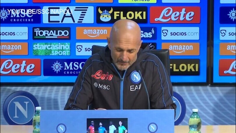 La stoccata di Spalletti: "Qualcuno non dice di avere la rosa forte.."