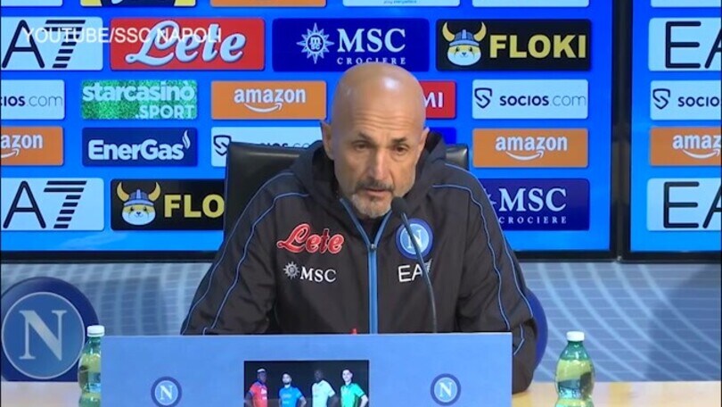 Spalletti: "La squalifica mi dà fastidio"