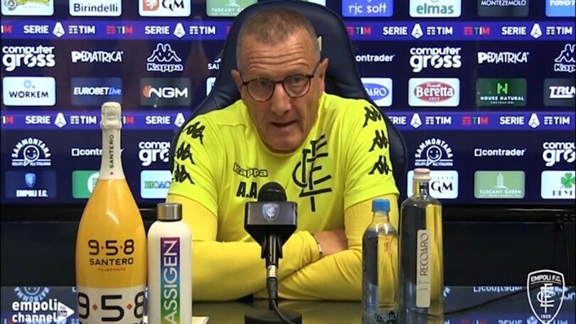 Andreazzoli al giornalista: "Non mi posso promuovere da solo"