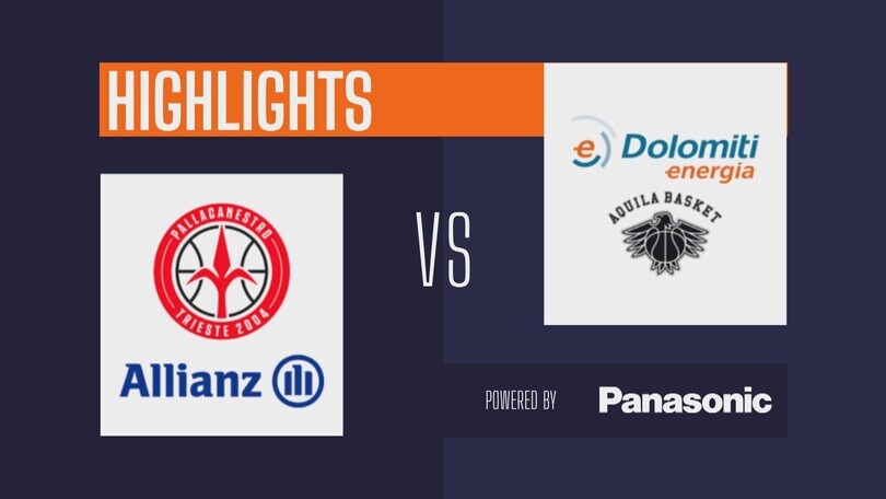 Allianz Pallacanestro Trieste - Dolomiti Energia Trentino 70-69