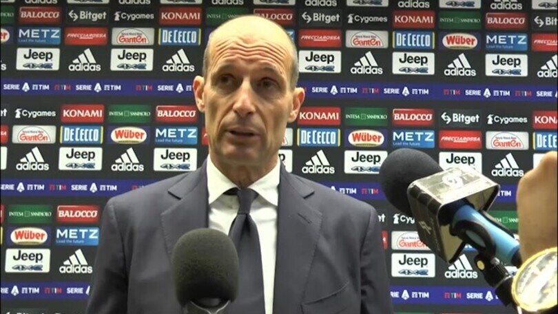 Allegri: "Obiettivo quarto posto? É difficile. Davanti viaggiano.."