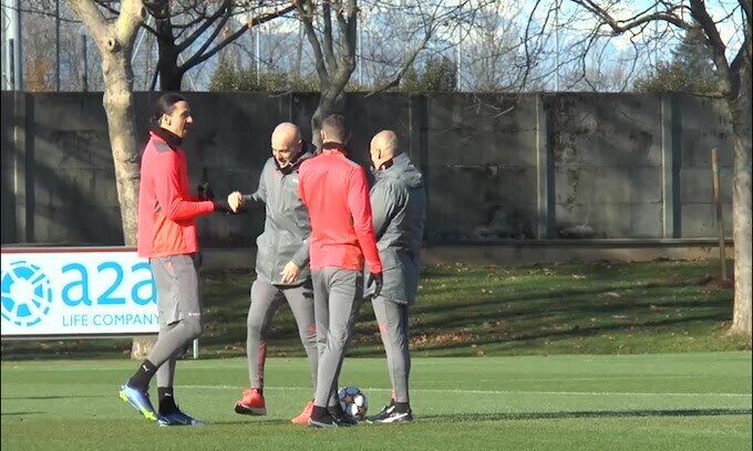 Ibra-Pioli, che risate verso il Liverpool