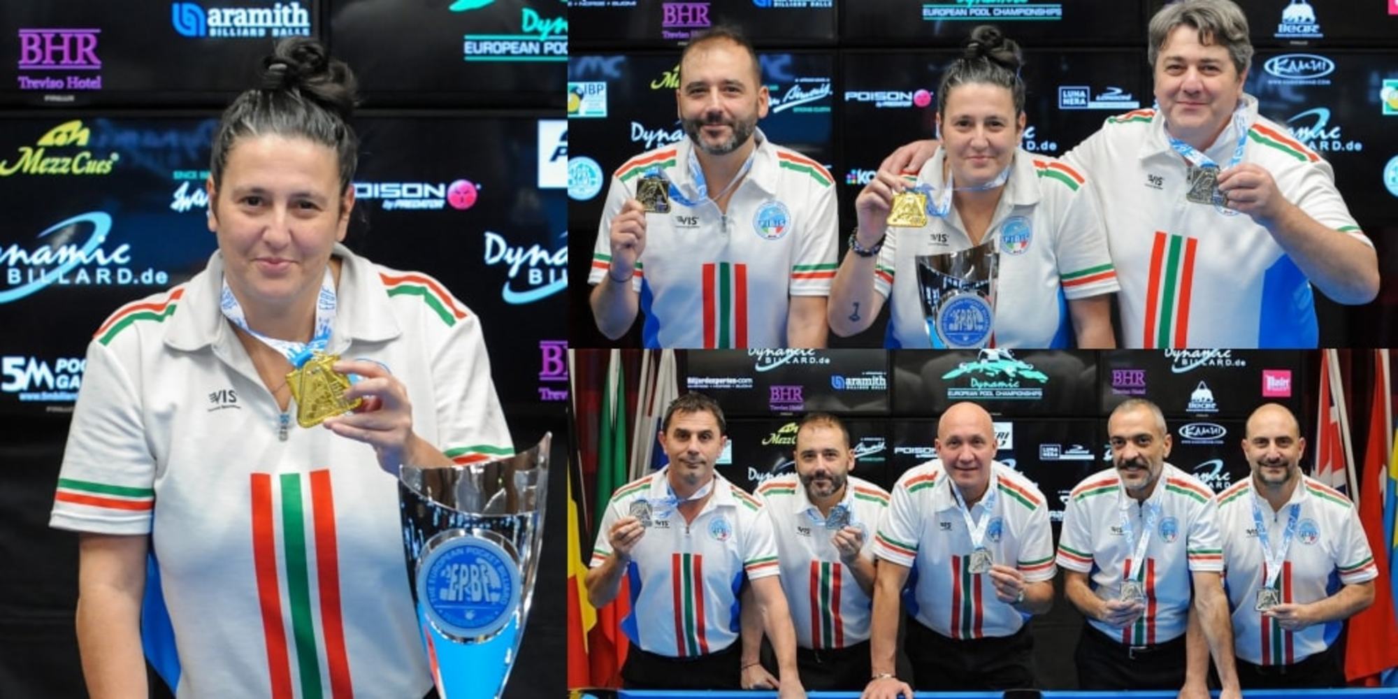 Biliardo Sportivo, quattro medaglie agli europei: Moscetti è d'oro nel palla 8