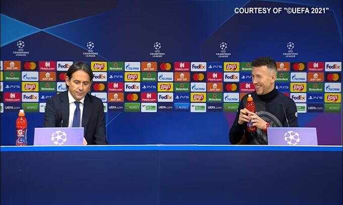 Inzaghi si preoccupa di Perisic: "Sei stanco?"