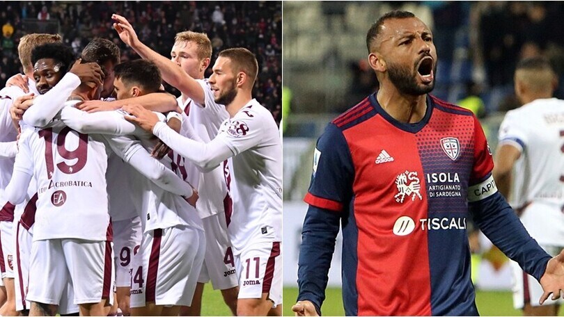 Il Torino si fa rimontare dal Cagliari, finisce 1-1. Joao Pedro, che gol in rovesciata!