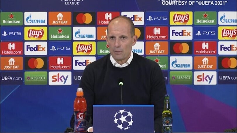 Allegri: "Essere primi non ci fa sapere cosa uscirà dall'urna"
