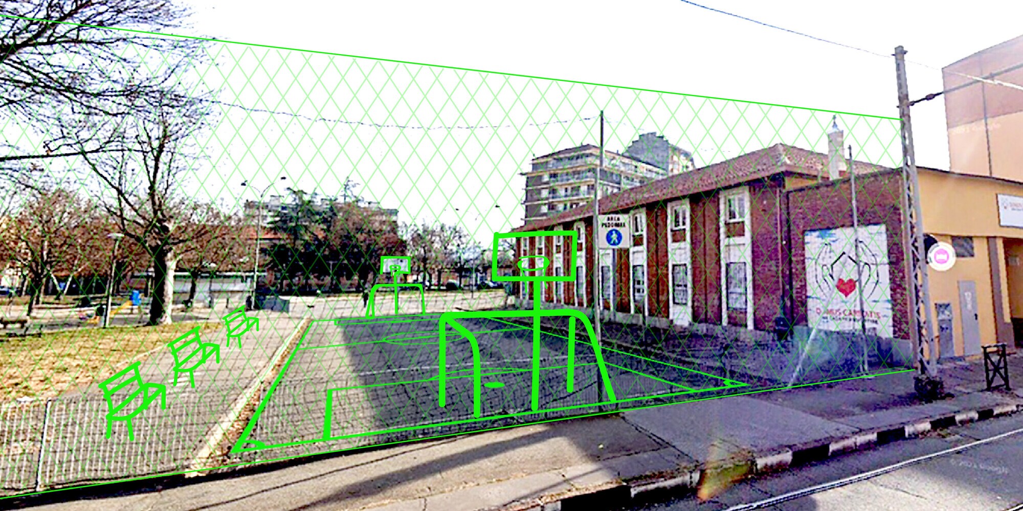 Nuovo campetto e Domus Caritatis grazie alle auto, firmato Spazio
