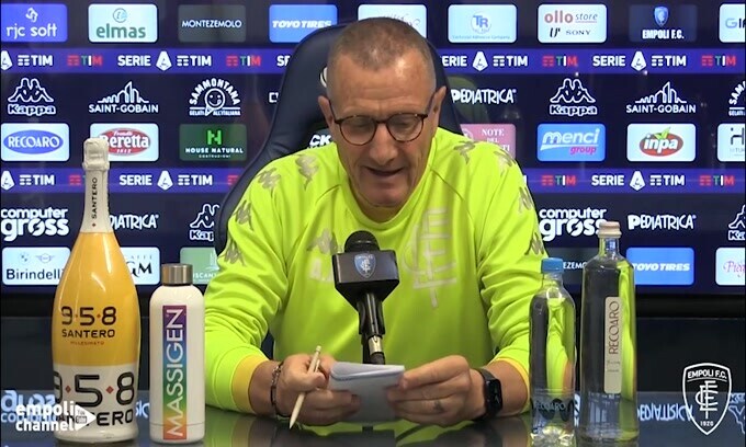 Andreazzoli: "Vedere il Napoli è una goduria per gli occhi"