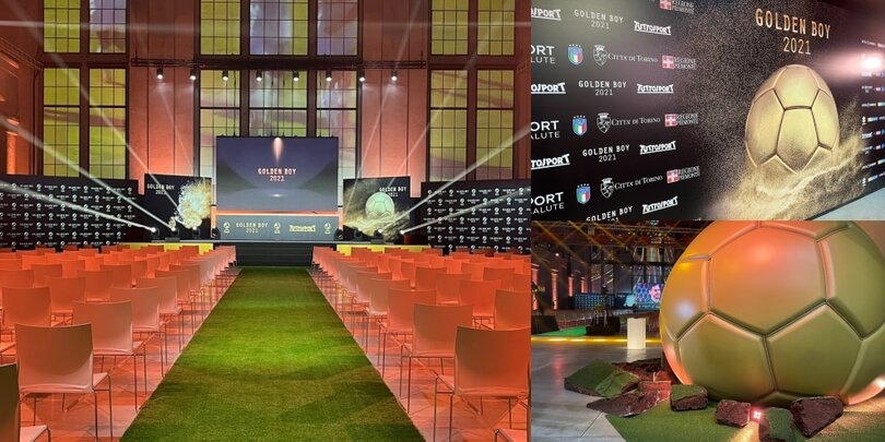 Golden Boy, la Nuvola Lavazza di Torino si rifà il look per la premiazione